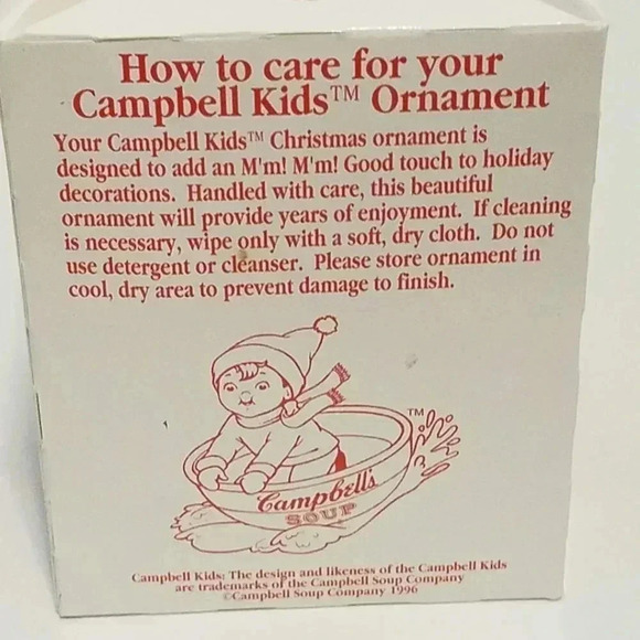 Campbell's Soup Collectors Edition Ornament - Picture 2 of 4